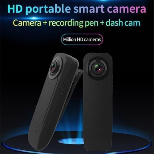 Kebidu 1080P HD Camera Mini Night Vision Recorder Motion Detector Home Security Camera Portable Voice Recorder Support SD Card