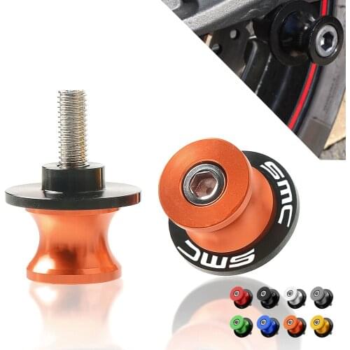M10 For 690 SMC 690SMC SMC-R 690SMC-R 2009 2010 2011 2012 2013 2014 2015 2016 Motorcycle Swingarm Spools Slider Stand Screw