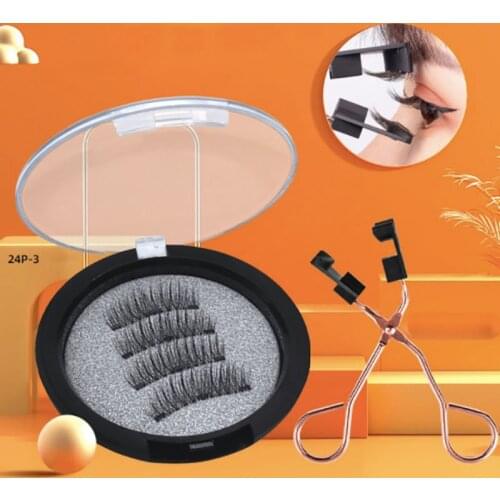 Magnetic False Eyelashes Faux Cils Magnétique Wimper Pestañina Magneticas Sztuczne Rzęsy Pęseta Do Rzęs Ciglia Magnetiche Kirpik
