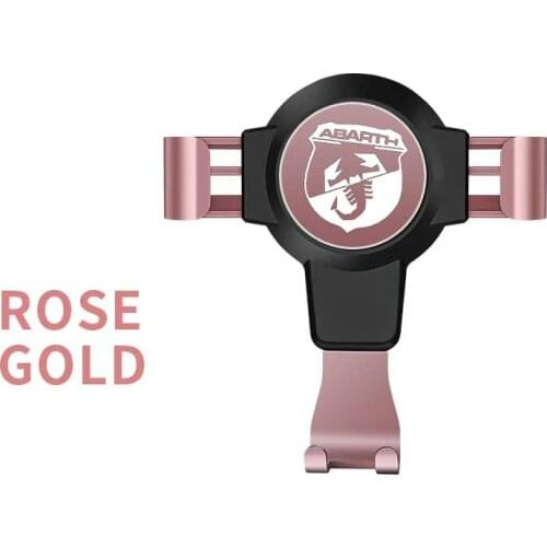 Metal Car Navigation Mobile Phone Holder Bracket Support For Fiat Abarth Punto 500 Stilo Ducato Palio Interior accessories