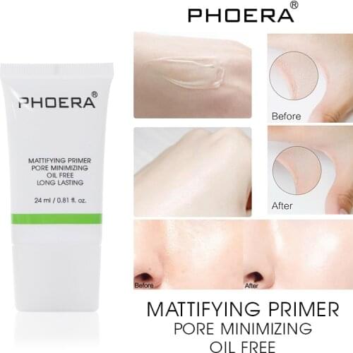 24ml Face Base Primer Makeup Liquid Pores Disappear Fine Lines Oil-control Face Cream Brighten Foundation Primer Cosmetic TSLM1