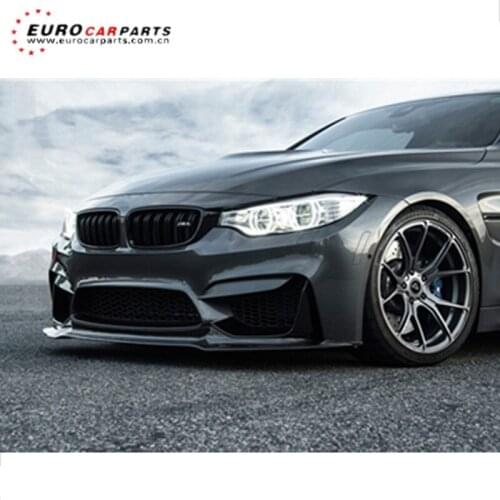 F80 M3 Vorsteiner style front lip fit for F80 carbon fiber front lip