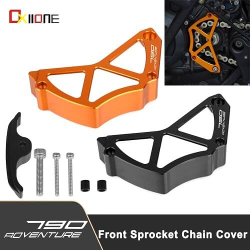 For 790 890 790 890 ADV ADVENTURE R S 2019 2020 2021 Adventure R S Motorcycle Front Sprocket Protector Chain Guaud Cover Parts