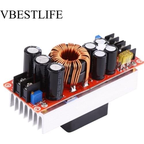 1500W Boost Module 30A DC-DC Boost Converter Step-up Module Power Supply Module In 10~60V Out 12~90V