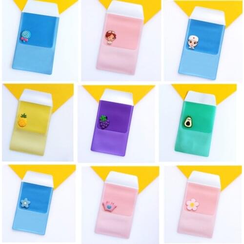 PVC Pen Bags Pencil Case Pocket Protector Office Hospital Doctor nurse Supply
