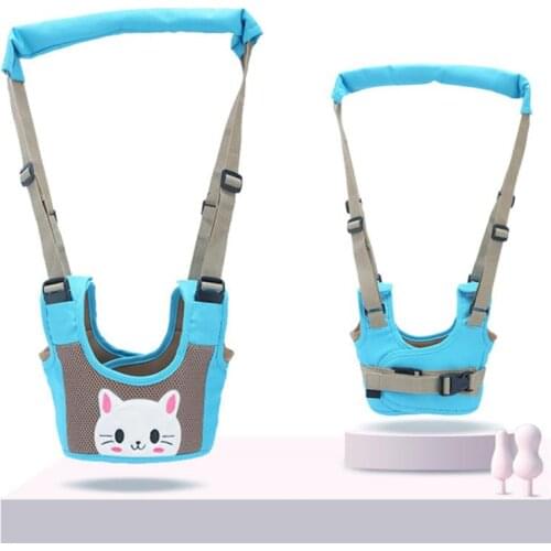 Baby Toddler Safety Harness Walking Anti-fall Safety Belt Adjustable Mesh Breathable Cartoon Animal Belt Boy Girl Walk Assistant