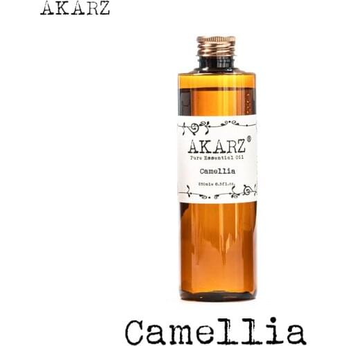 Camellia seeds essential oil AKARZ Top Brand body face skin care spa message fragrance lamp Aromatherapy camellia seeds oil