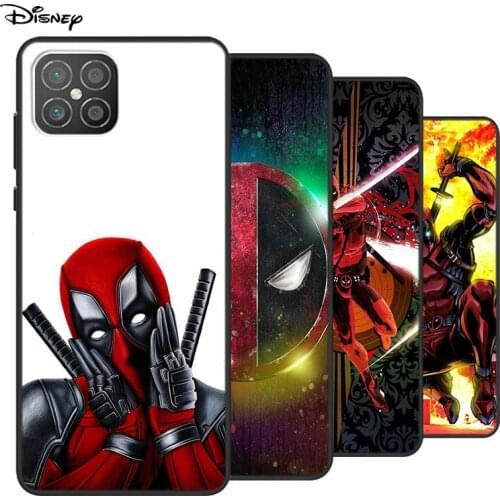 Silicone Cover Marvel Hero Deadpool For Huawei Nova 8 7 6 SE 5T 7i 5i 5Z 5 4 4E 3 3i 3E 2i Pro Phone Case