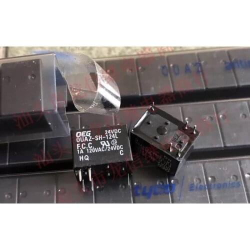 2PCS/GOOD Quality and original relay OUAZ-SH-124L 4101-24V power relay