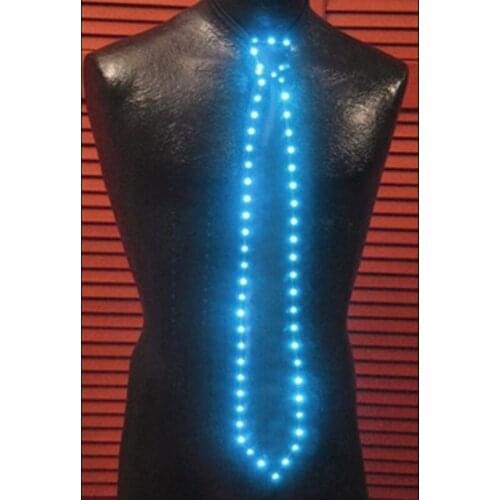 2015 Newest Led Luminous Neck Tie Mixcolor Flashing Male/Female Fashion Tie ,Party And Dancing Stage Glowing Tie Dance Wear