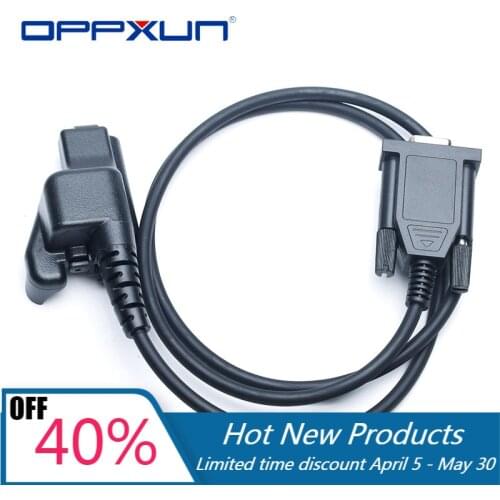 2021 OPPXUN RPC-MHT1K Programming Cable for Motorola Walkie Talkie HT1000 MTS2000 XTS3000 GP900 GP9000 XTS350 MTX2000 Ham Radio