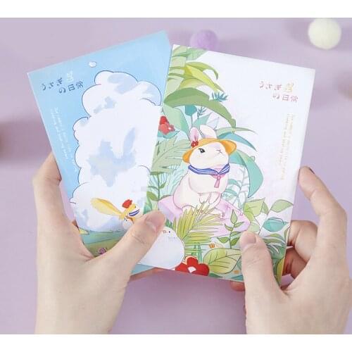 30pcs Rabbit Holiday Multi-use As Scrapbooking Party Invitation DIY Decoration Gift Card Message Card Postcard