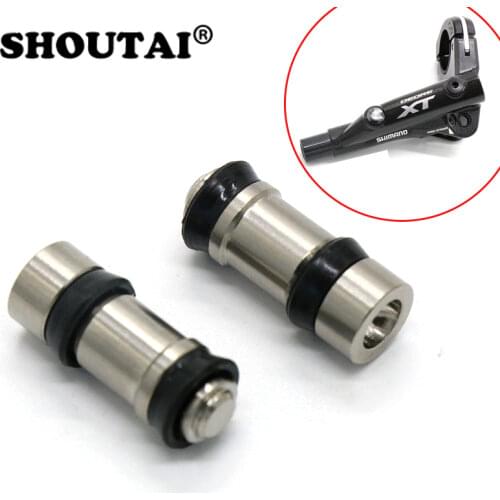 5Pcs Bicycle Titanium Alloy Brake Disc Lever Piston Repair Part For SHIMANO DEORE XT M785 M8000 SLX M7000 Bike Parts