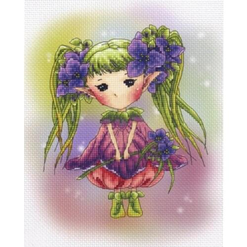 HH MM Mouse avatar Counted Cross Stitch Kit Cross stitch RS cotton with cross stitch Tradescantia Elf