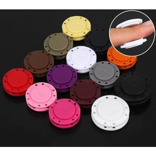 6 Pair/Set 21mm/25mm Sewing Supplies Magnet Stone Dark Buckle Automatic Magnetic Buttons DIY Bag Double Sided Button