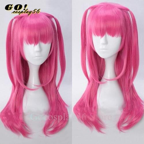 Elizabeth Bathory Pink Wig Cosplay Fate/EXTRA CCC Halloween Role Play FGO