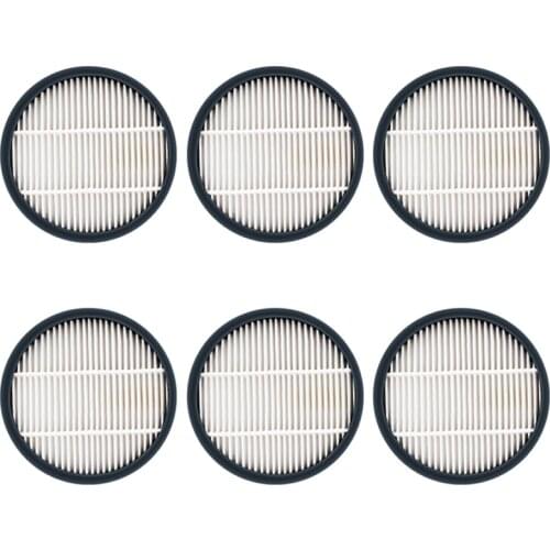 6Pc/Lot Vacuum Cleaner HEPA Filter for Xiaomi Deerma VC40 Handle Vacuum Cleaner Parts Accessories Filter