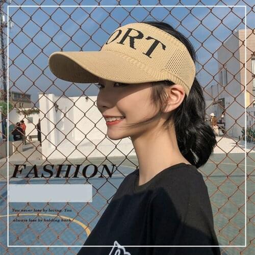 Running Caps For Women Girls Solid Sport hat Female Bsaeball Cap Mesh Quick Dry Snapback Hip Hop Dad Hat gorras deportiva mujer