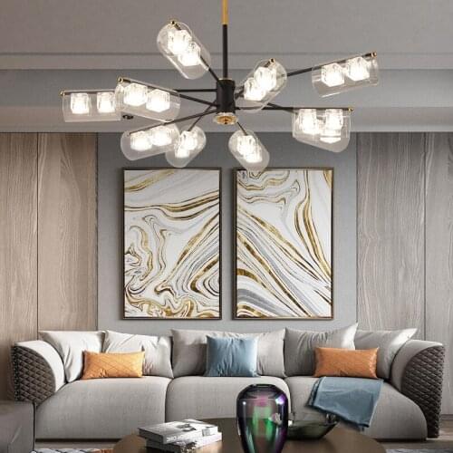 Bedroom chandelier creative home lamps simple modern living room LED ceiling lamp indoor lighting ceiling lamp