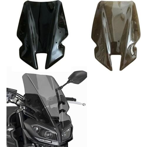 Motorcycle Front Windshield Wind Deflector Parts For Yamaha MT-09 2017-2018