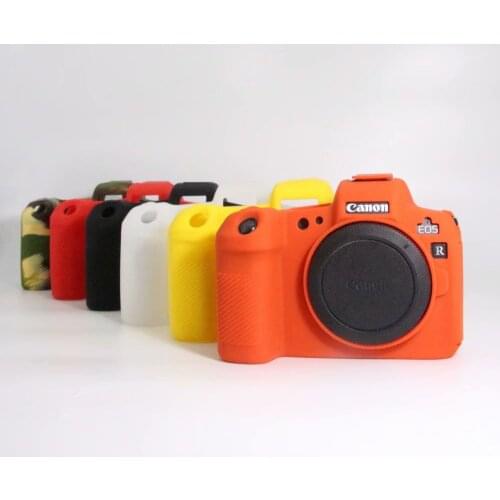 Soft Silicone Armor Skin Camera Case Protective Cover Housing Bag Body Protector for Canon EOS R EOS R New