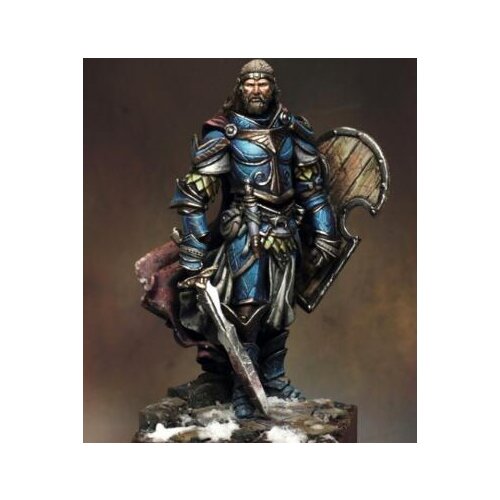 1/32 ancient warrior stand with shield Resin figure Model kits Miniature gk Unassembly Unpainted