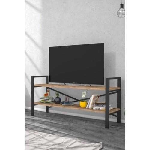 Tv Stand Shelf Tv Unit Metal The Library Tv Stand Lcd Table Coffee Table walnut