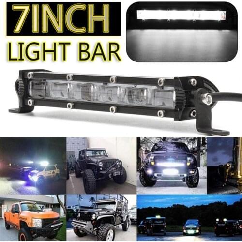 1 Set Fog Light Ultra Slim Design Multi-function IP68 Waterproof 6 LEDs Front Driving Lamp for Off Road Accessories