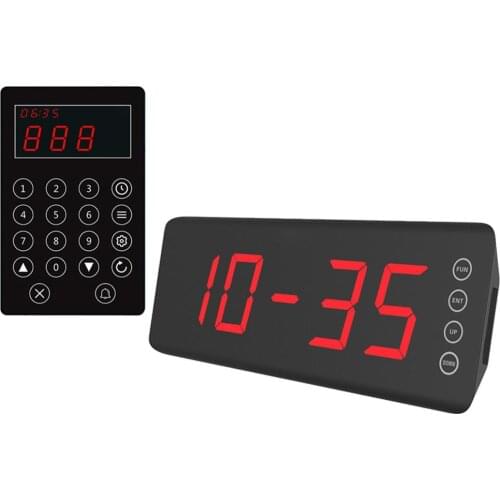 SINGCALL Kitchen Calling Display System Call Waiter, One APE100 Multi-function Pager and One Small Screen Receiver