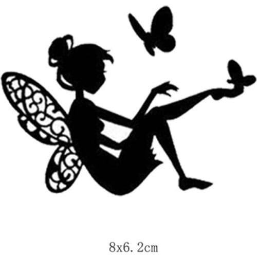Butterfly Fairy Metal Cutting Dies Stencil DIY Scrapbooking Album Stamp Paper Card Embossing Craft Decor Aug. 25