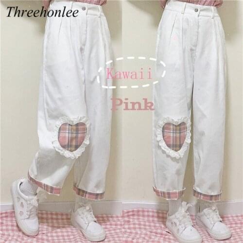 Threehonlee Women's Corduroy Trousers