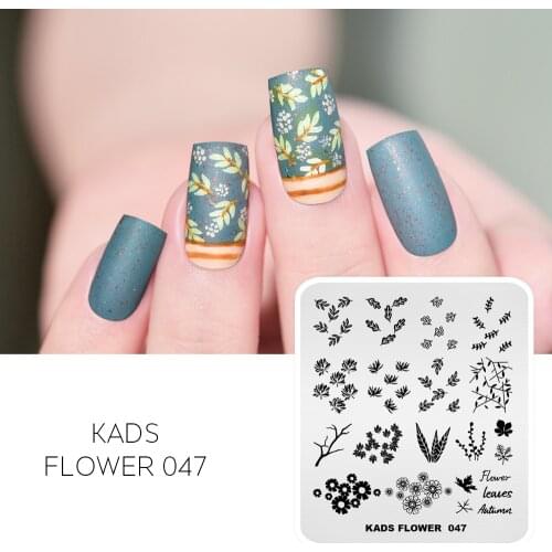 1pc Nail Stamping Templates Floral Pattern Summer Nature Series 46 Designs Image Stencil for Nail Art Stamp Stamping Plate