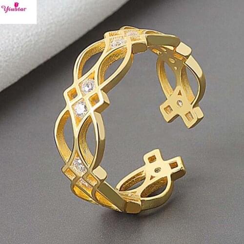 Yiustar White Rings