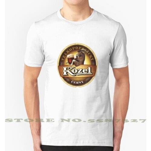 Kozel Beer Graphic Custom Funny Hot Sale Tshirt Kozel Beer Creepy Velkopopovicky Polska Polsky Poland Polish East Sheep Goat