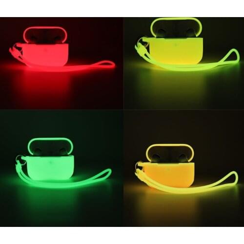 For A pple Airpods Pro Protective Case Luminous Silicone Case For Air Pods Pro Glowing in dark shockproof Earphone Protector Box