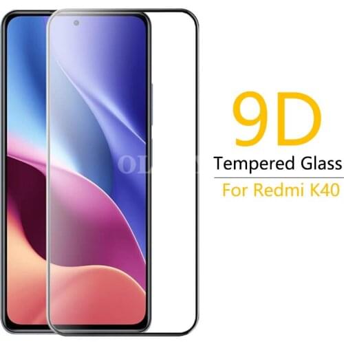 1-3 Pieces 9D Glass Full Cover ScreenProtector on Redmi K40 k 40Pro Plus K40Pro+ 5G Tempered Glass Phone Safety Film on redmiK40