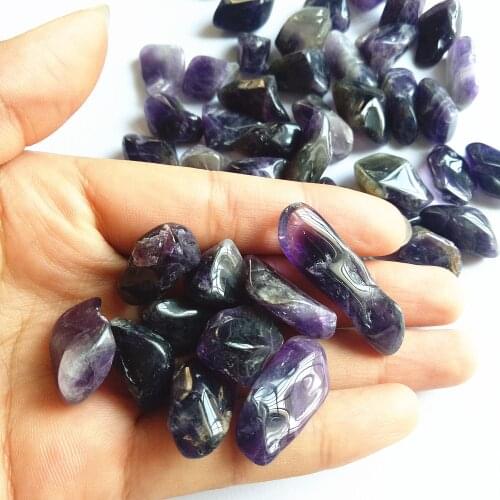 190g Natural dream amethyst crystal tumbled stones polished purple quartz gravel stone degaussing Specimen Healing Reiki Gravel