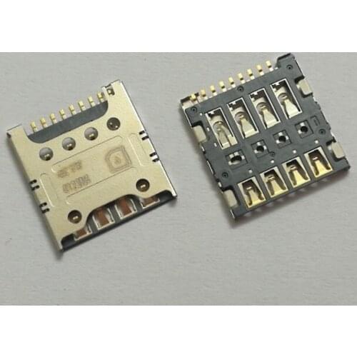 30pcs/lot New Sim Card Slot Socket Reader Holder Tray for LG F240L/S/K G2 E980 E988 F320 D415 E985t