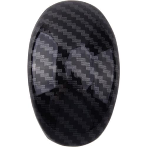 DWCX Carbon Fiber Style ABS Car Interior Gear Shift Lever Knob Cover Trim Fit for Hyundai Elantra 2011 2012 2013 2014 2015 2016
