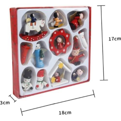 Colorful Christmas Small Pendant Set Cute Small Christmas Pendant Sets Hot Sale New Buautiful 2021 Style