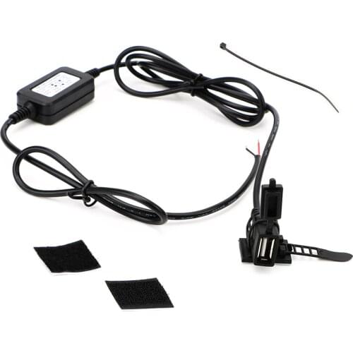 LEEPEE Power Supply Socket USB Converter USB Socket DC 5V 2A Adapter USB Port Motorbike Handlebar Charger for Phone GPS