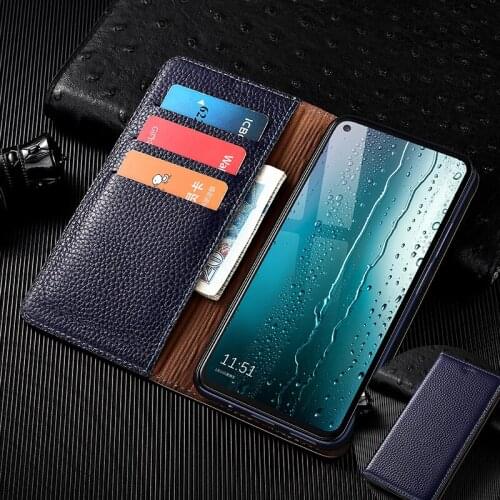Magnet Natural Genuine Leather Skin Flip Wallet Book Phone Case Cover On For Samsung Galaxy S21 Plus Ultra S 21 S21Ultra 256 GB
