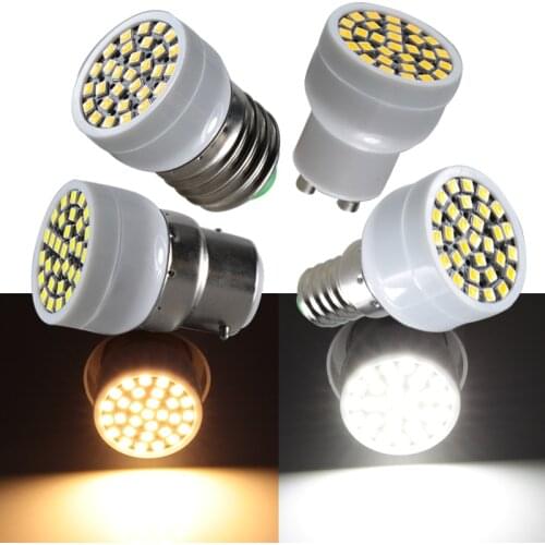 Mini led bulb light E27 E14 GU10 B22 110v 220v 3W spotlight corn lights lampadina 180 degree super table well lamp home lighting