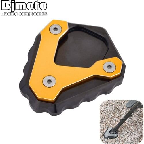 BJMOTO G 310 GS Motorcycle Side Stand Kickstand Sidestand Extension Plate Pad For BMW G310GS 2017-2018