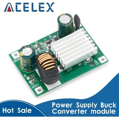 DC Step Down Module Power Supply Buck Converter Non-isolated Stabilizer 9V 12V 24V 36V 48V 72V 84V 120V to 5V / 12V 3A