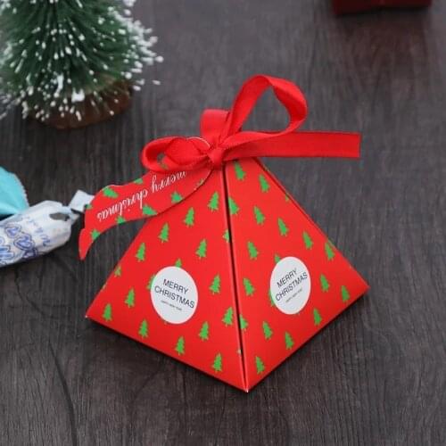 Christmas Gift Bag Wedding Packaging Mystery Box Navidad Wedding Banquet Candy Box Paper Christmas Bag Perfume Doll Candy Nougat