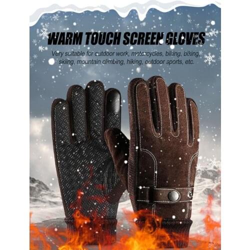 Touchscreen Winter Thermal Gloves Cycling Bicycle Bike Ski Warm Snow Mittens Outdoor Camping Hiking Sports Gloves Full Finger