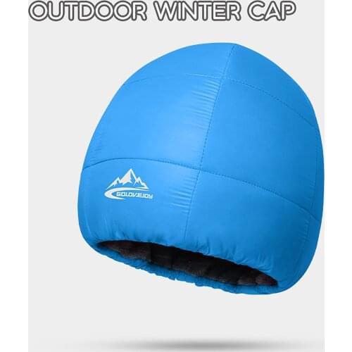 Men Women Outdoor Winter Cap Thick Fleece Waterproof Warm Windproof Cycling Skating Skiing Beanie Hat