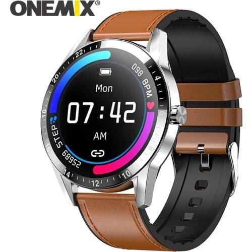 Waterproof Smart Watch Bracelet Heart Rate Monitor Sleep Monitoring GPS Smart Watch Stainless Steel Touch Screen Smart Watch