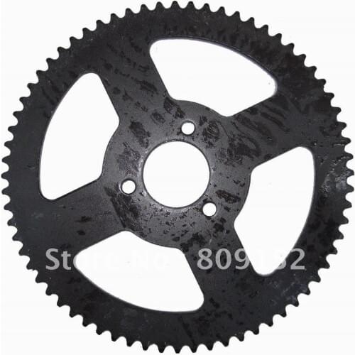 25H Rear sprocket for pocket bike 68T